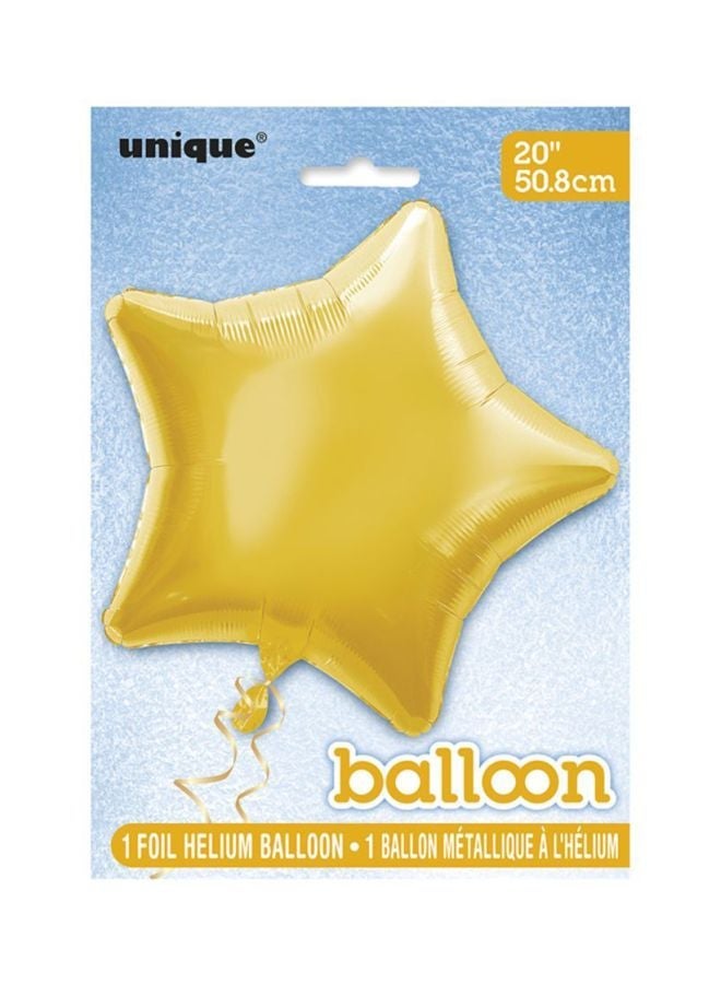 يونيك بالون زخرفي على شكل نجمة 20 بوصة - Image 2