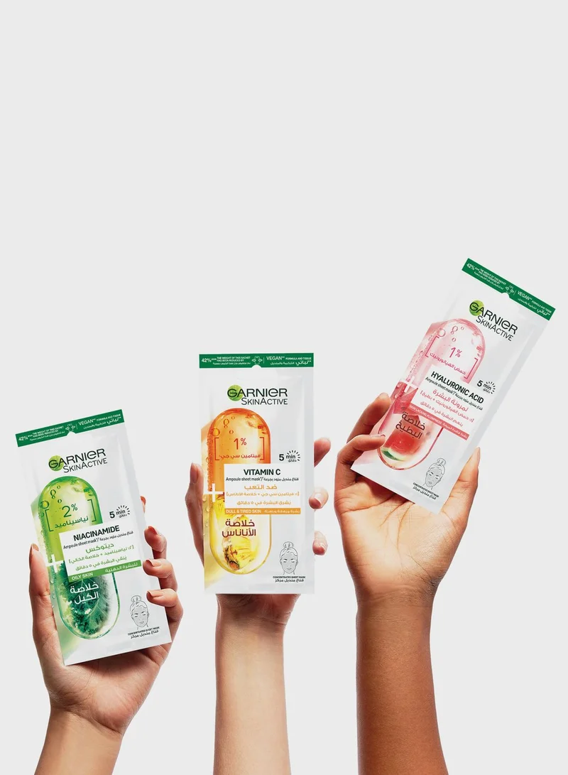 garnier Watermelon Ampoule Tissue Mask