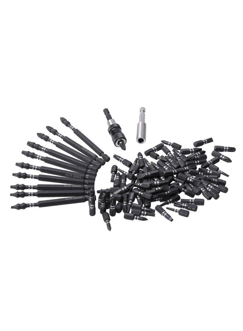 ACE Erbauer Mixed Impact Bit Set 113Pcs 