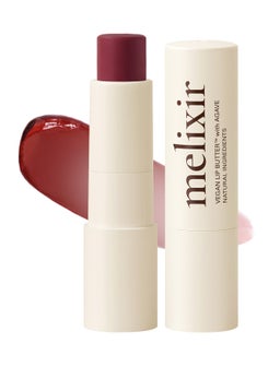 Melixir Melixir Vegan Lip Butter #11 Autumn Rain(Tinted) (+11 more colors) 0.13oz, Bee Free, Petrolatum Free, Deep Nourishing Plant-Based Vegan Chapstick, Vegan Lip Balm for Dry, Cracked and Chapped Lips 