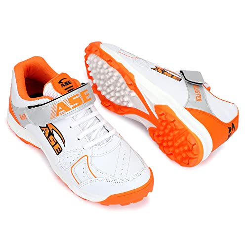 ASE Men's Orange Professional Cricket Shoes 7 UK/IND - Image 3