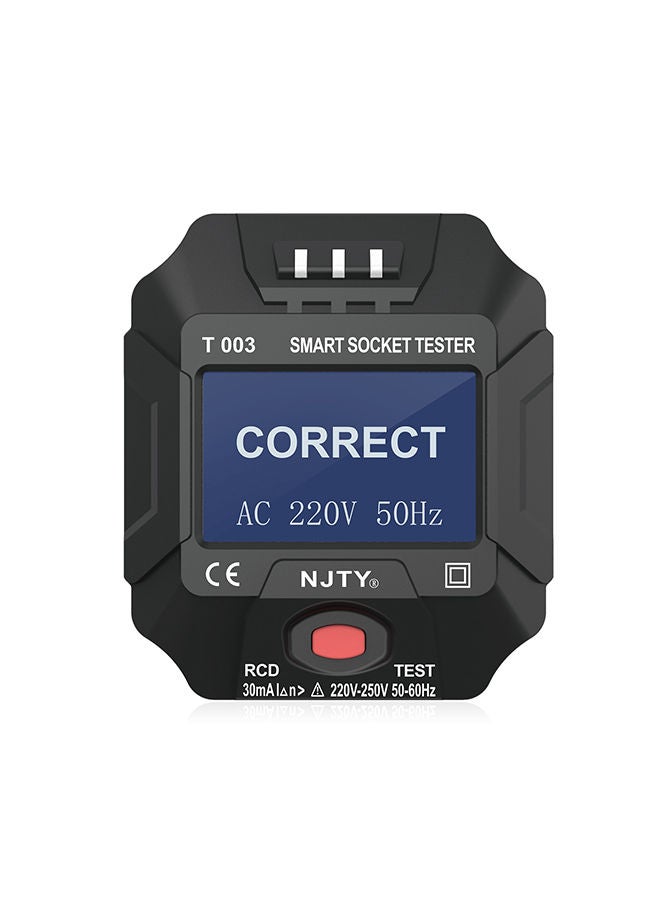 Loquat UK Plug Socket Outlet Black 7.50X6.50X7.50cm - Image 2