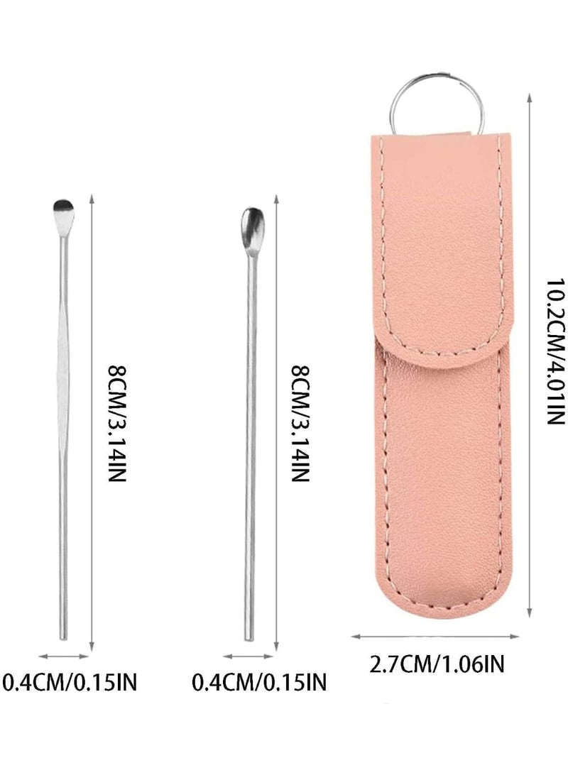 Generic Ear Wax Remover Kit Earwax Cleaner Tool Set 6-in-1 Ear Cleaner Reusable Ear Pick Tools Earwax Removal Kit with Storage Bag for Children & Adults  - Image 4