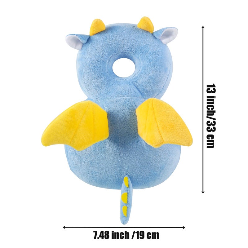 PandaEar Baby Head Protection Backpack, Toddler Walking Head Protector, Adjustable Head Protector Pad Safety Cushion (Pink) - Image 3