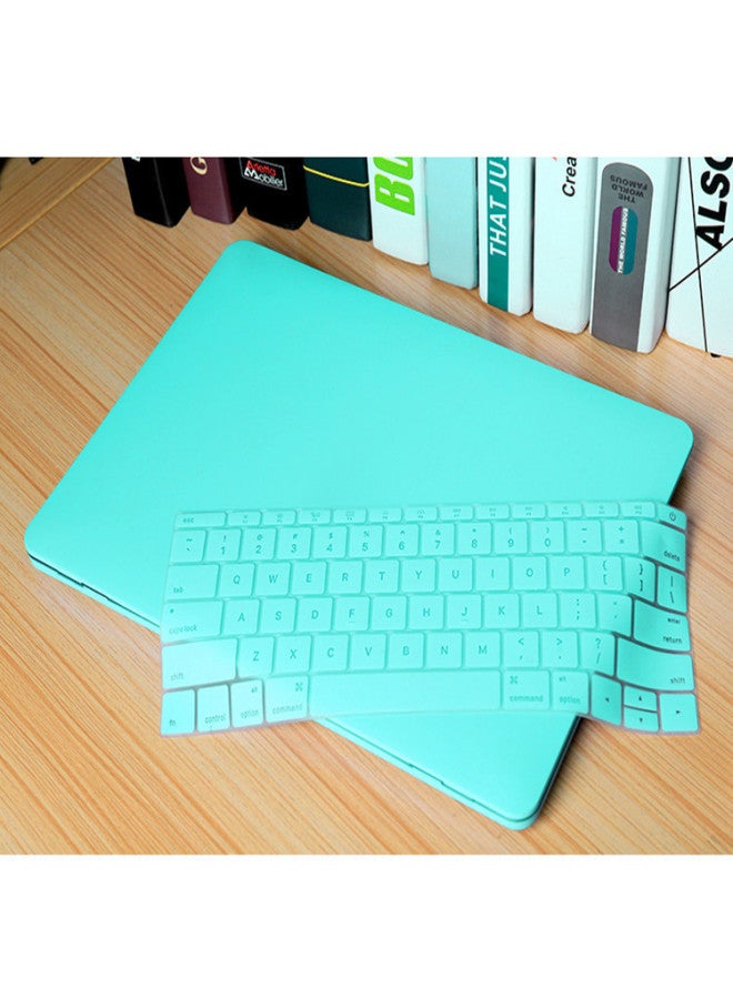 For Apple Protective Case Notebook Case Macbook Protective Case Matte Transparent Pro Protective Case-Color:Dark Blue-Applicable Models:13.3pro (a1278) Frosted (hollow) - Image 5