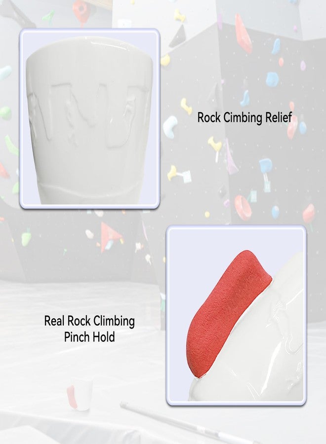 TWO STONES Rock Climbing Mug | Rock Climbing Coffee Mug | Gifts for Rock Climbers, Safe for Dishwasher and Microwave (White+Red) - Image 3