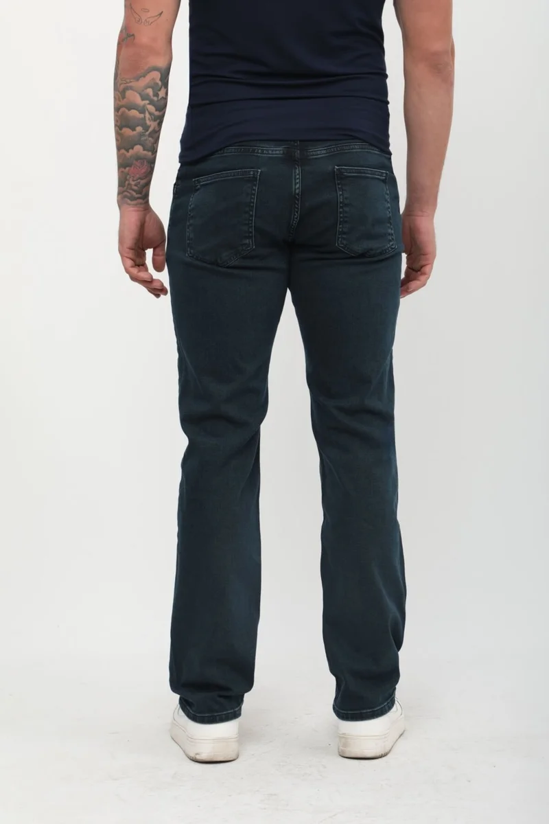 Banny Jeans Men's Lycra Regular Fit Khaki Jeans