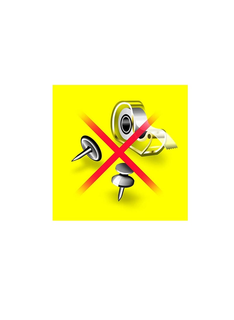 يو إتش يو شريط تثبيت UHU FIX، وسائد شريط إسفنجي مزدوجة الجوانب، 50 وسادة - Image 4