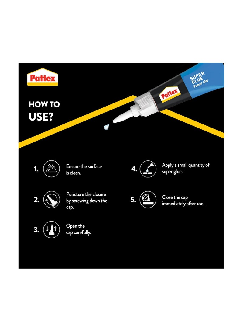 PATTEX NON-DRIP FORMULA GLUE GEL - Image 3