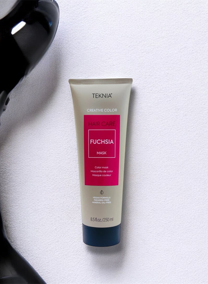 TEKNIA LAKME TKN Fuchsia Creative Color Mask For Lightened Hair 250ml - Image 1