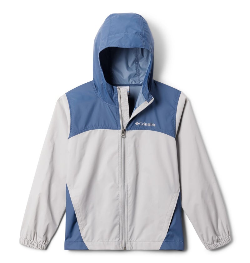 Columbia Youth Boys Glennaker Rain Jacket, 2024 Columbia Grey/Dark Mountain, Small - Image 1