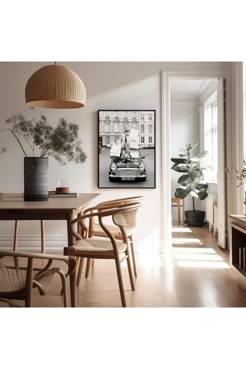 Poster Master ALAYRA Poster Master Fashion Poster - Shopping in Paris Print - Fashion Photography Art - Glam Gift for Her, Women, Fashionista, Designer Fans - Chic Decor for Home, Office, Bedroom - 11x14 UNFRAMED Wall Art - Image 5