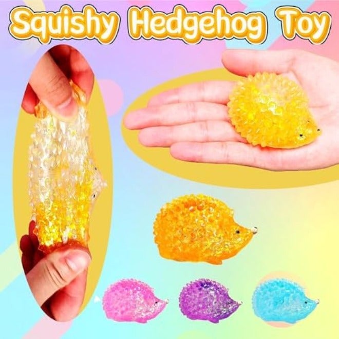 EVDERS 1Pcs Hedgehog Squishy Sugar Ball, Slow Rise Stress Relief Toy for Kids - Image 5