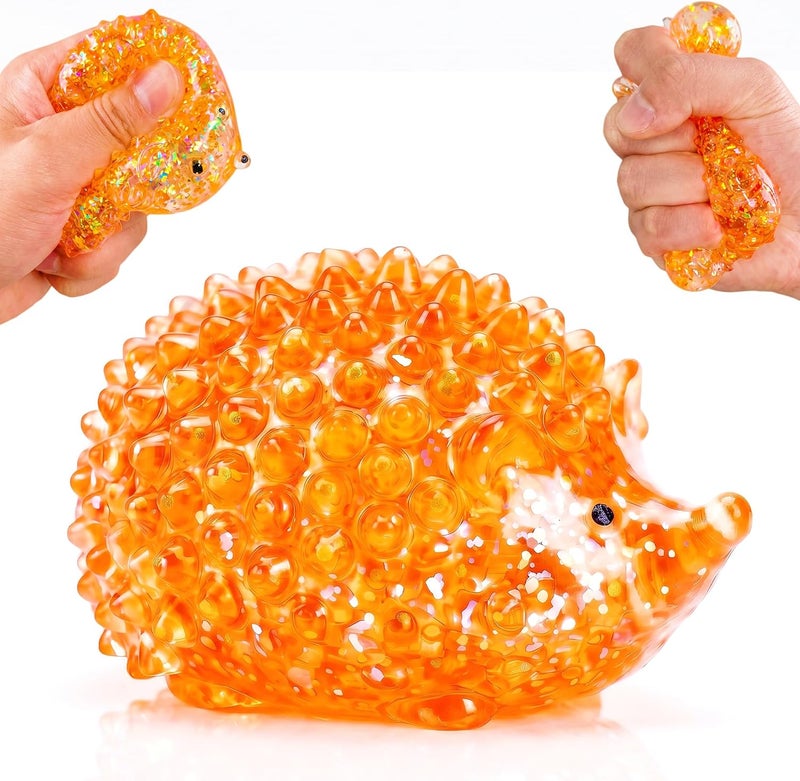 EVDERS 1Pcs Hedgehog Squishy Sugar Ball, Slow Rise Stress Relief Toy for Kids - Image 2