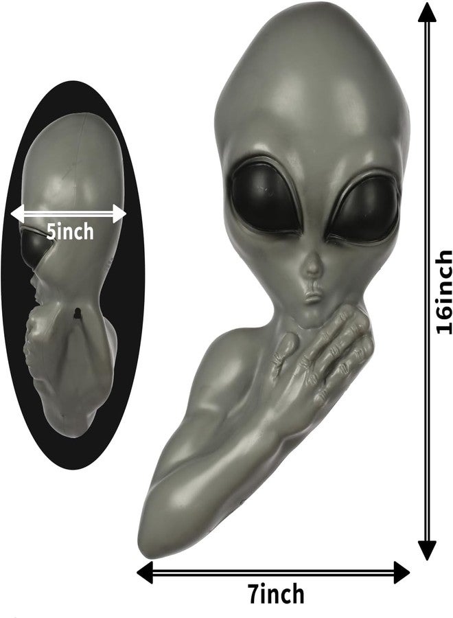 Seasons Alien Tree Peeker Outdoor Decoration - Image 3