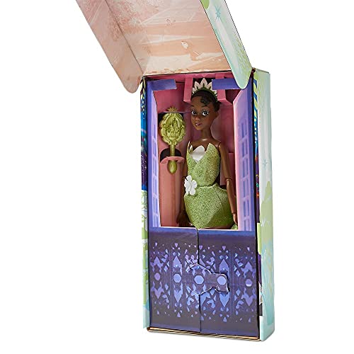 Disney Store Official Princess Classic Doll Tiana from The Princess and The Frog 11 Inches Includes Brush with Molded Details Posable Toy in Classic Outfit Disney Princess Toys - Image 5