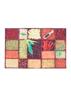 Status Contract 3D Printed Digital Spices For Kitchen/Home Door Floor Mat with Anti Slip Backing, 38 X 58 Cm  - Image 2
