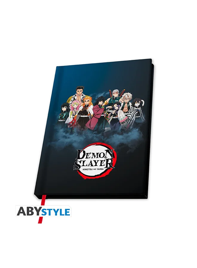 أبيستايل Demon Slayer - A5 Notebook Pillars X4