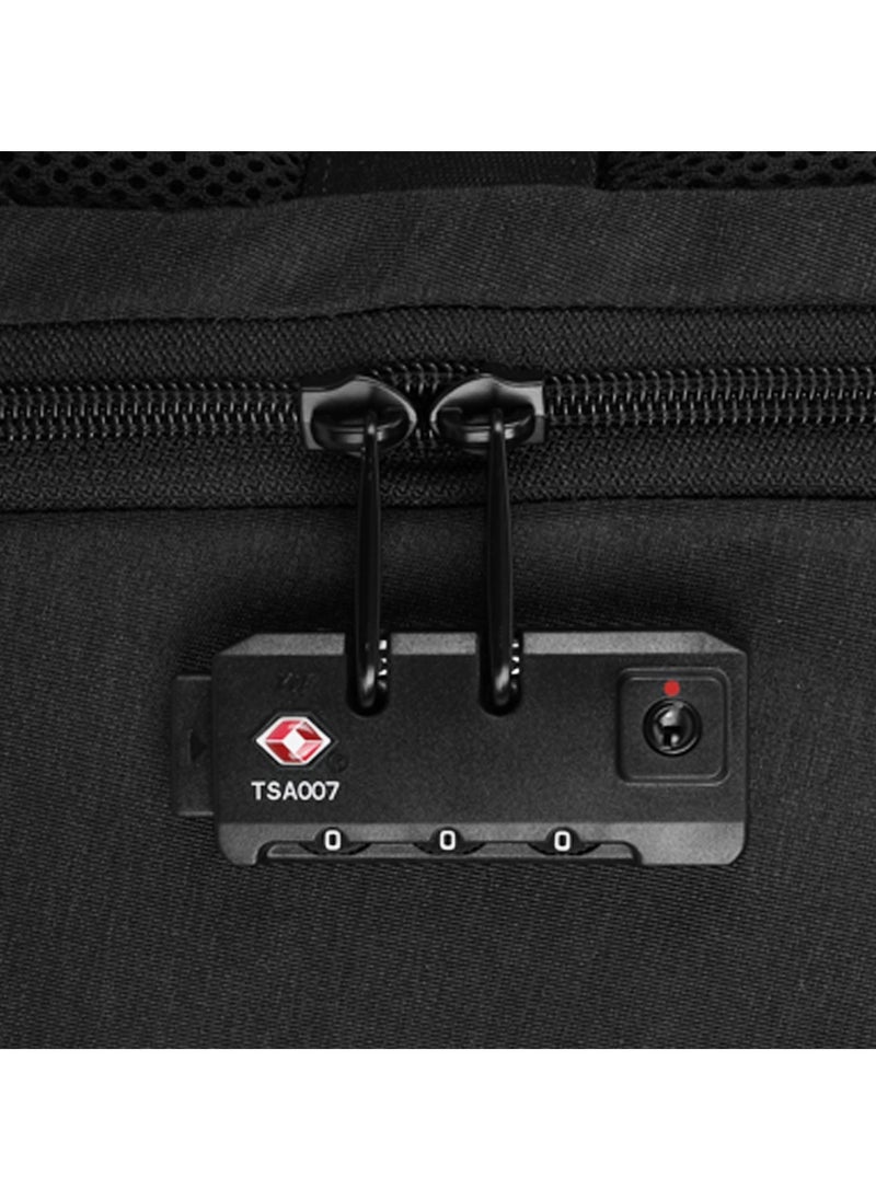 MARK RYDEN - MARK RYDEN Anti Theft Backpack with TSA Lock for 15.6 inch Travel School- Dimond Shape, With Raincoat, - Image 1