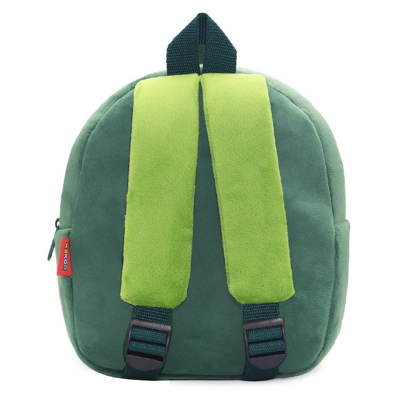 Plush Kids Backpack, Avocado Fruit Design, Soft Lightweight School Bag for Toddlers and Preschool Kids - Image 1