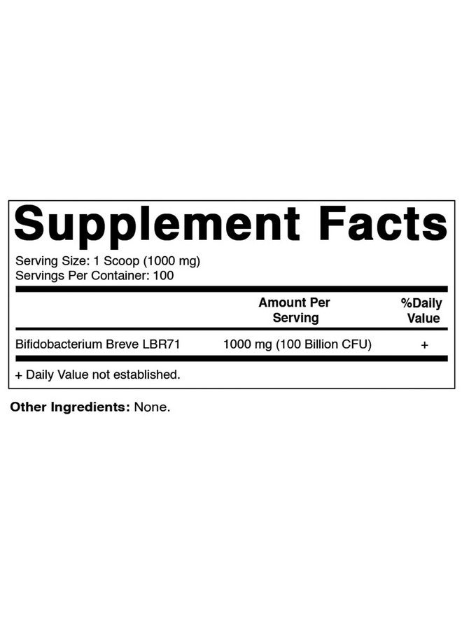 Vitamatic Bifidobacterium Breve Probiotic Powder - Digestive Health Support - 100 Gram (3.5 OZ) - 100 Servings - Image 2