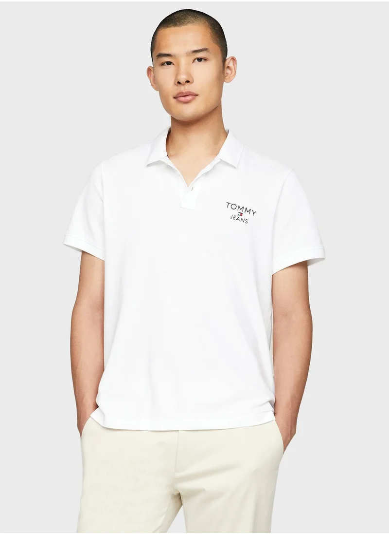 TOMMY JEANS Logo Polo