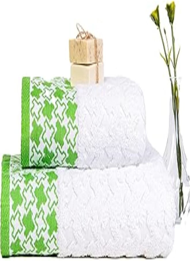 Jlinens - Stars Solo Set of 2 Pcs - Green - Image 1