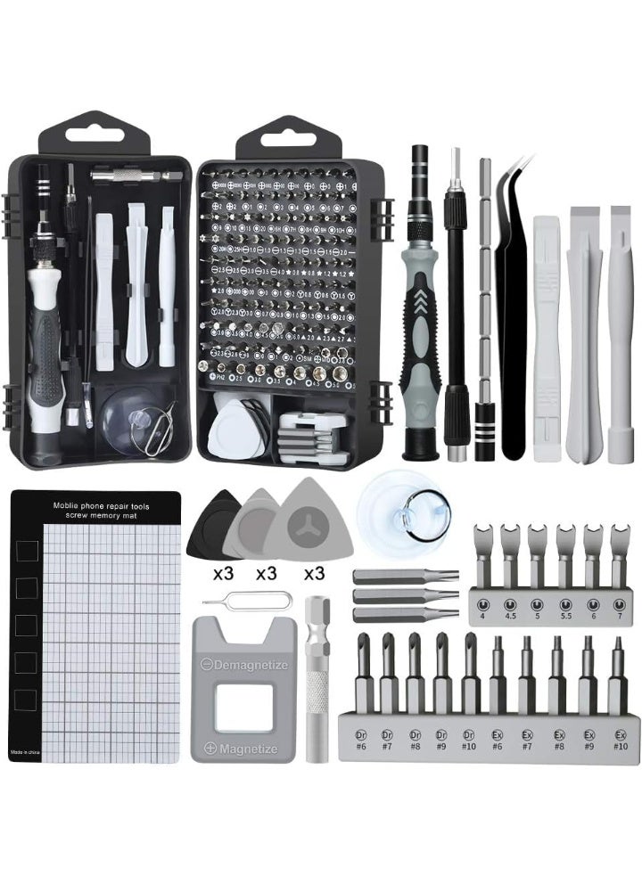 Precision Screwdriver Set 138 in 1 Small Magnetic Screwdriver Set with Case, Electronic Repair Tool Kit for Computer, Laptop, iPhone, Mobile Macbook, PC, PS5, Watch Camera Electronics - Image 1