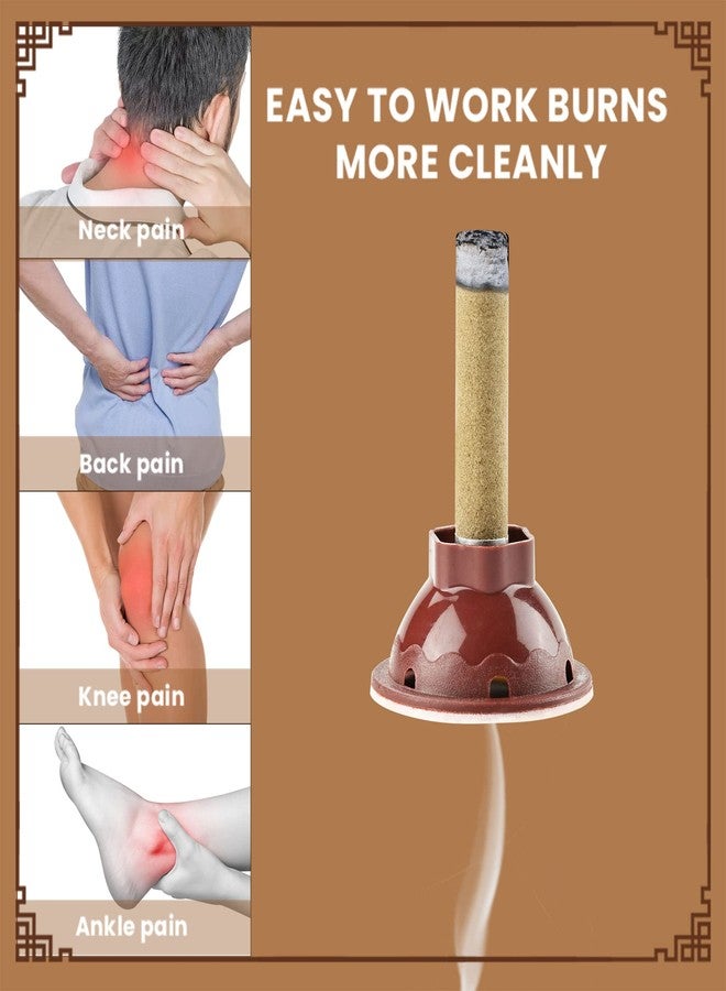 WUKESI 7 years'old Pure Moxa Stick for Moxibustion Ai ye Chinese Wormwood, Moxa Roll, High Purity 40:1 - Image 3