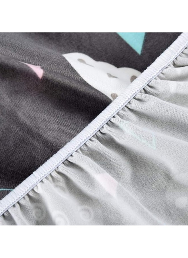 Moro Moro Soft & Breathable Mini Crib Sheet – 100% Cotton  - Image 2