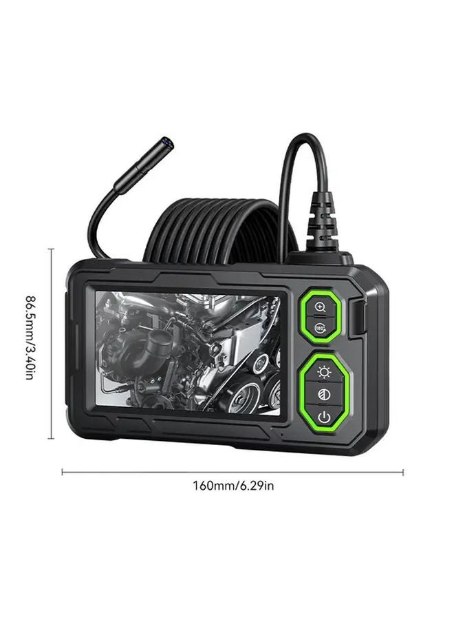 Industrial Endoscope Camera 4 3 Inch HD Screen 50m Cable 8mm Single Lens Rechargeable - Image 3