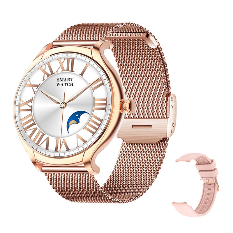 Smartwatch: 1.39-Inch Touch Panel, 230mAh Large Battery - IP67 Waterproof, Massive Sports Modes for Android iOS Users, Fitness Enthusiasts & Daily Life - Image 1