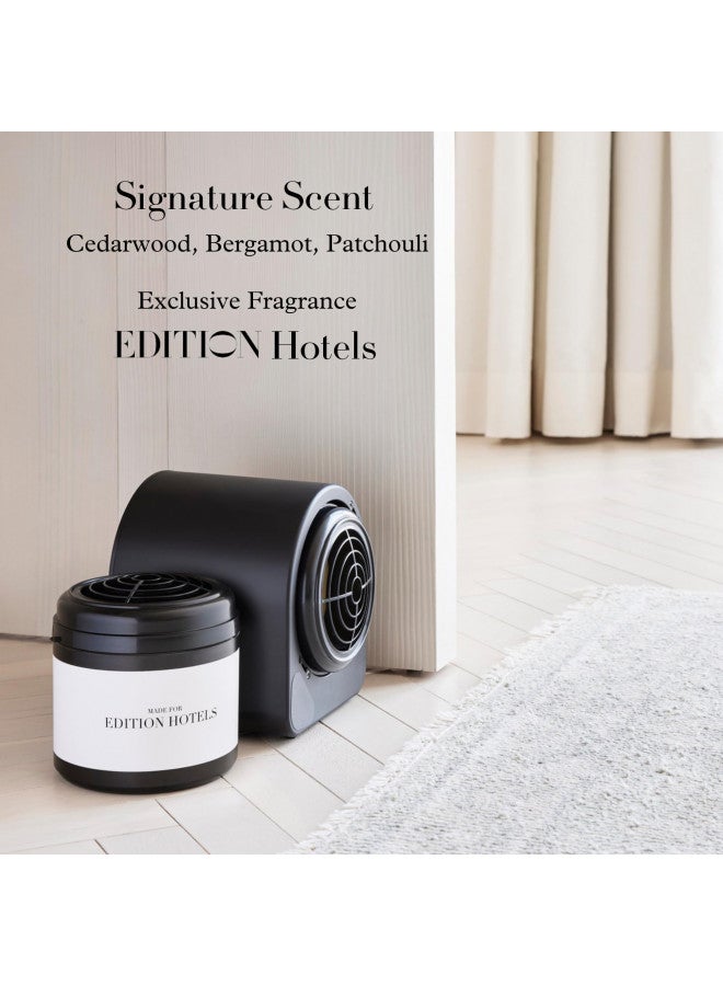EDITION مجموعة موزع العطور EDITION - تشمل آلة العطر وخرطوشة العطر - نكهات الشاي الأسود، البرغموت الصقلي، وخشب الأرز - Image 2