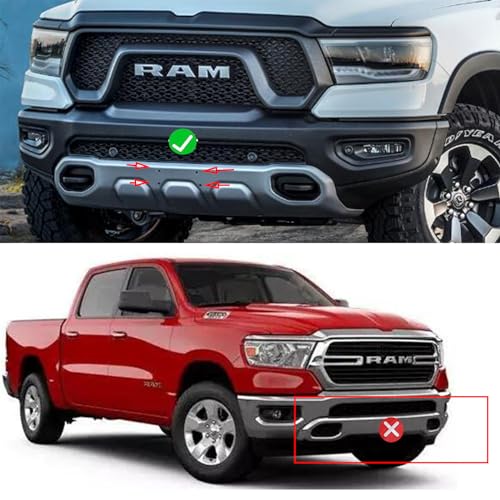 znakeauto Front Plate License Bracket Front License Plate Holder Kits Compatible with Dodge RAM 1500 Rebel and TRX 2019-2024, Replacement 68274219AD, Partslink CH1068153（ RAM Rebel and TRX,ONLY ） - Image 2