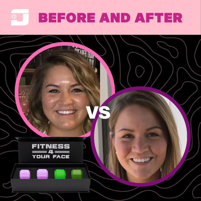 Jawzrsize Jaw Exerciser for Women - Double Chin Reducer, Facial Toner, Neck Exerciser for Younger and Healthier Look Helps Reduce Stress and Cravings Jawline Trainer (Total Contouring Kit) - Image 4