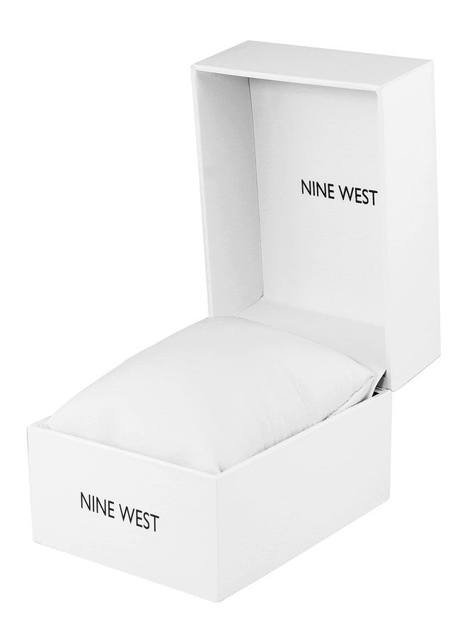 Nine West Women's Bracelet Watch, Silver - Image 2