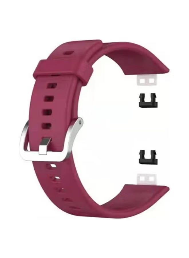 SHAPINGFORCE Replacement Band For Huawei Watch Fit/Elegant Red - Image 1