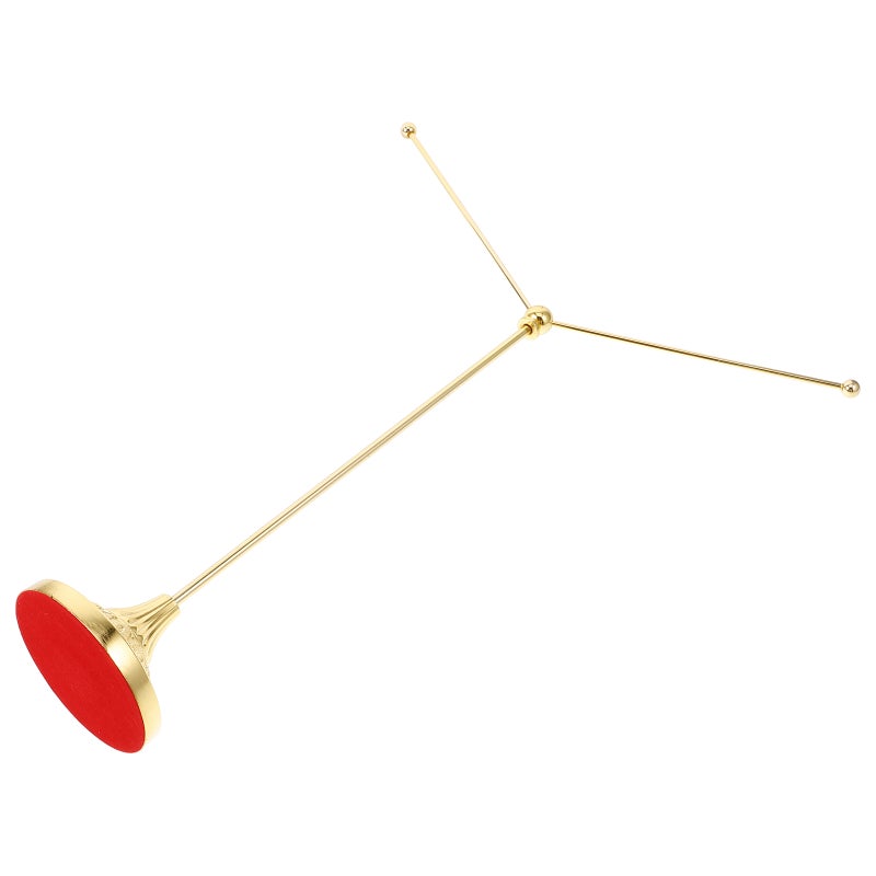 Office Metal Flag Pole Desk Metal V-Shaped Flag Pole Table Flag Holder Flag Pole with Flag Base - Image 5
