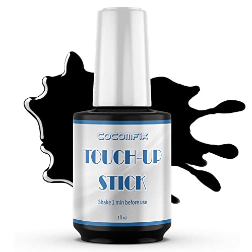 Cocomfix Black Appliance Touch Up Paint - High Gloss Paint Touch Up for Refrigerators, Washers, Dryers, Dishwashers, Microwave Oven and Other Appliances. 1 Fl Oz (Black) - Image 1