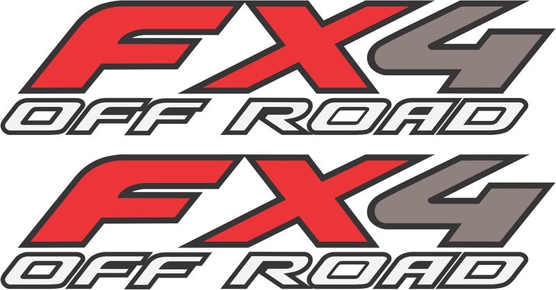 GOLD HOOK FX4 Off Road Decal Sticker for Truck F150 F250 F350 Super Duty - Image 1