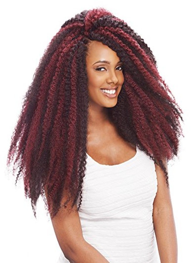 Janet Collection Premium Synthetic Noir 6X AFRO TWIST Braid (1B) - Image 3