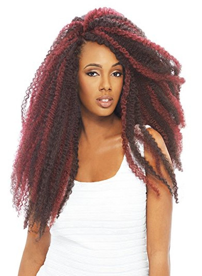 Janet Collection Premium Synthetic Noir 6X AFRO TWIST Braid (1B) - Image 1
