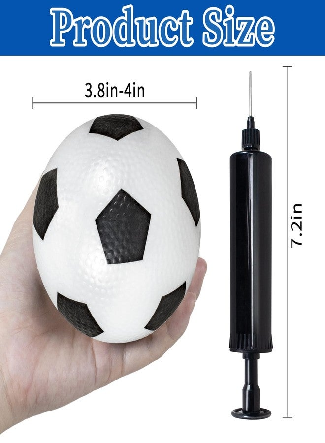 Ynanimery 12 Pack Mini Soccer Balls for Kids, 4'' Small Soccer Ball for Pool Beach Garden Sports Game Party Supplies, Inflatable Mini Classics Soccer Balls for Indoor Outdoor Games - Image 5