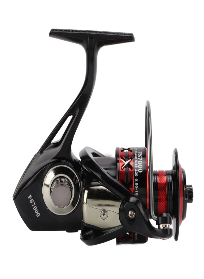 DEUKIO Metal Spinning Fishing Reel CNC with EVA Grip Metal Rocker Arm Long Throw Fishing Line WheelFS7000 - Image 2