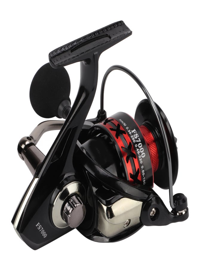 DEUKIO Metal Spinning Fishing Reel CNC with EVA Grip Metal Rocker Arm Long Throw Fishing Line WheelFS7000 - Image 5