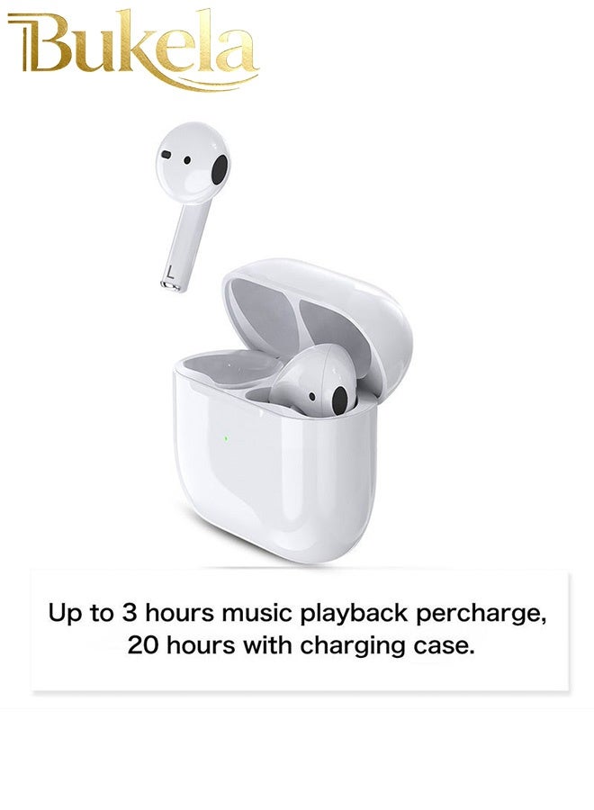 Bukela Wireless Earbuds, Bluetooth 5.3 Headphones in Ear with Mic, Stereo Bass, Sports Earphones for Android iOS - Image 2