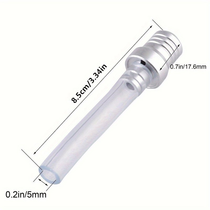 7 Pcs Blue Motorcycle Gas Fuel Cap Valve Vent Breather Tube For Sx F Exc Adv Crf Yzf Wrf Kxf Rmz 125 250 Mx Smr Racing Enduro Motocross - Image 2