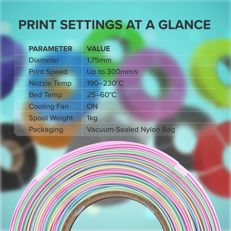 Polymaker Panchroma Refill Spool Matte Charcoal Black PLA 3D Printing Filament Refill, Compatible with All Reusable Spools and All Major FDM 3D Printers, Tangle-Free, Vibrant Colors, 1.75mm 1kg - Image 5