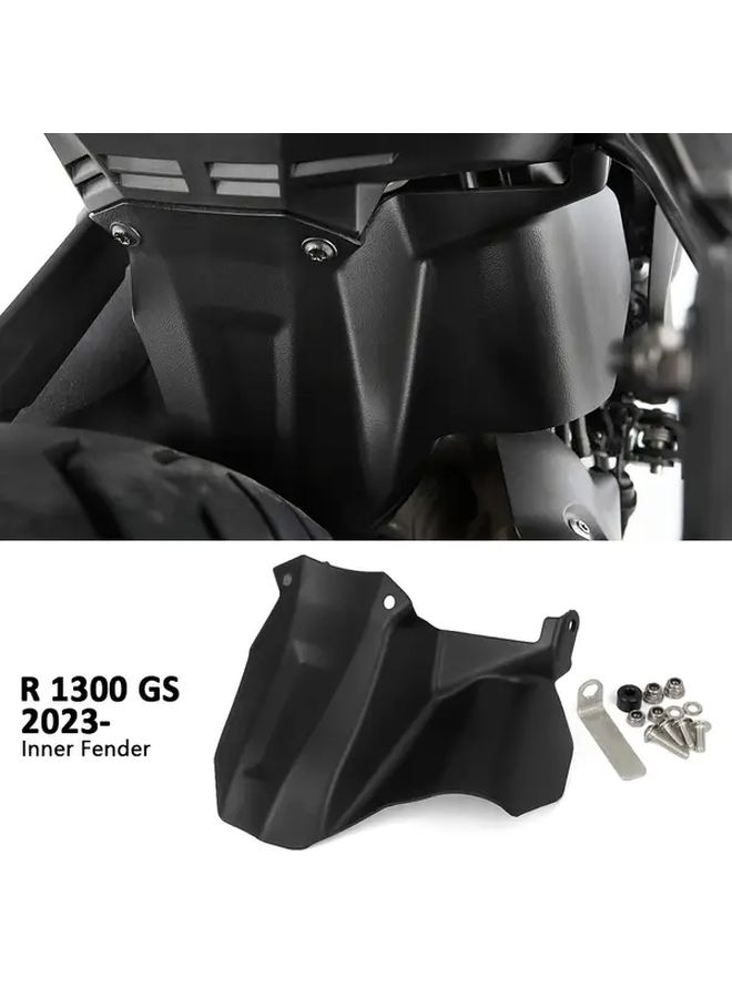 حارس الرذاذ الخلفي للعجلة السوداء لطرازات BMW R1300GS 2023-2025 - Image 1