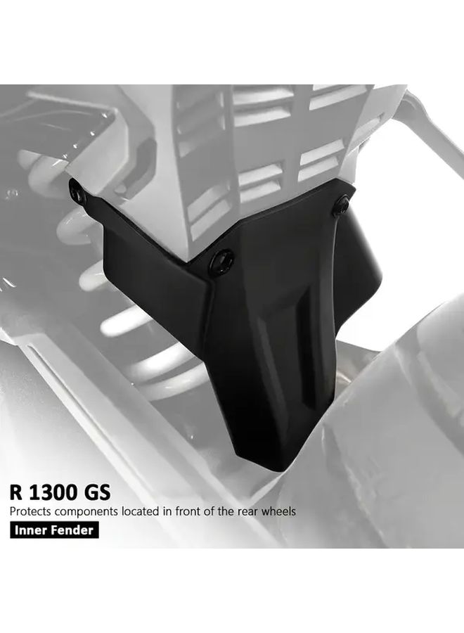 حارس الرذاذ الخلفي للعجلة السوداء لطرازات BMW R1300GS 2023-2025 - Image 2